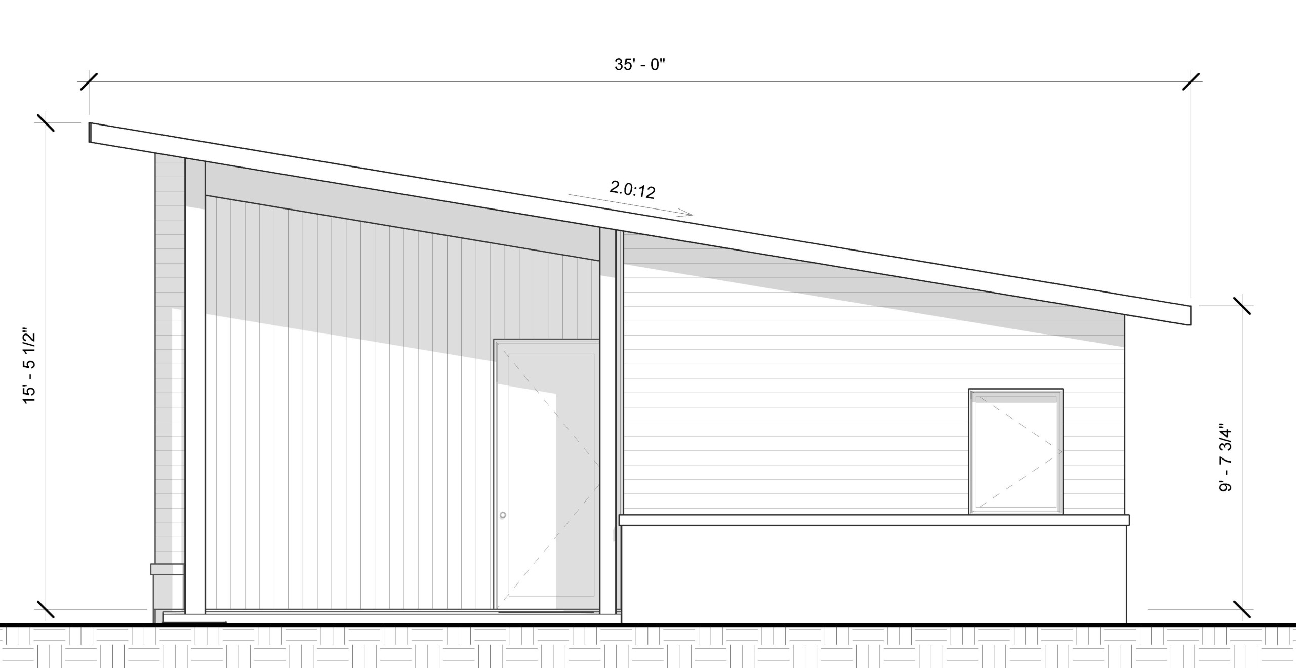 2024 Calina – Elevation – ELEVATION NORTH